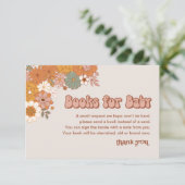 Aanvraag voor Groovy Baby Book Informatiekaartje (Staand voorkant)