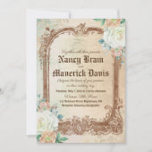 Aanvraag voor  klassieke bruiloft kaart (Voorkant)