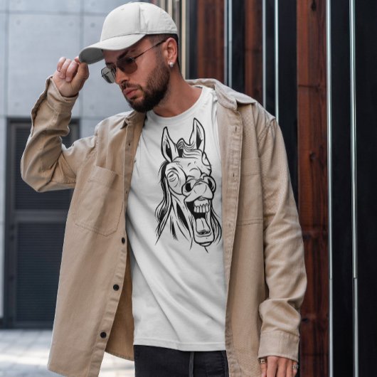 Aanvraag voor lasterpaarden t-shirt