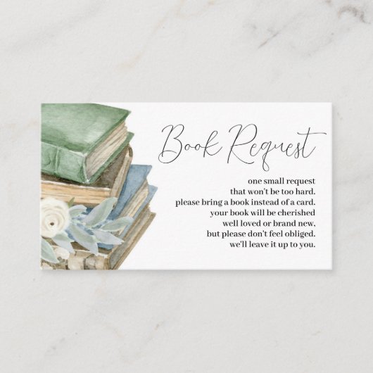 Aanvraag voor nieuw hoofdstuk in het eBay-winkel Informatiekaartje (Voorkant)