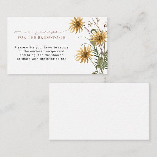 Aanvraag voor ontvang geel Vrijgezellenfeest Informatiekaartje (Voorkant / Achterkant)