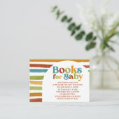 Aanvraag voor Rainbow Boho-boek primaire kleur Informatiekaartje (Staand voorkant)