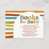 Aanvraag voor Rainbow Boho-boek primaire kleur Informatiekaartje (Voorkant)