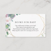 Aanvraag voor Succulent Gold Lijst Book Informatiekaartje (Voorkant)