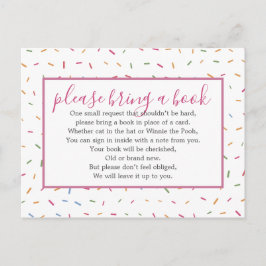 Aanvraag voor toevoeging Baby shower baby Uitnodiging Briefkaart