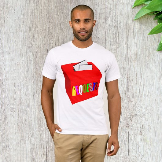 Aanvraagdoos Mannen T-shirt