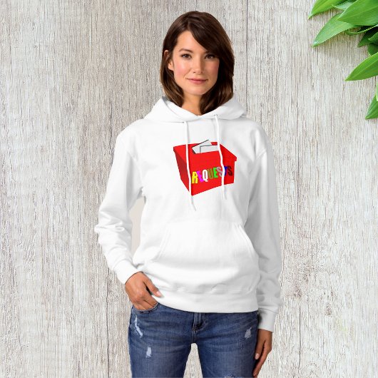 Aanvraagdoos Vrouwen Hoodie