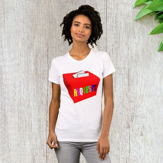 Aanvraagdoos Vrouwen T-shirt