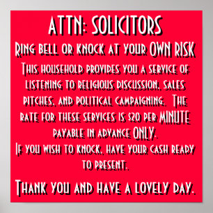 Aanvraagteken Poster