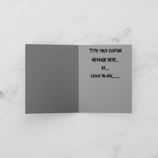 Aanvragen van Zombie Party - Aangepaste Kaarten (Binnen)