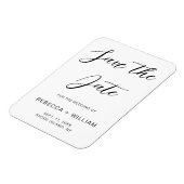 Aanvragen voor aangepaste bruiloft magneet (Linkerzijde)