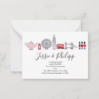 Aanvragen voor aangepaste bruiloft notitiekaartje