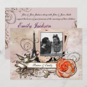 Aanvragen voor bruiloft in Parijs via PHOTO Kaart (Voorkant / Achterkant)