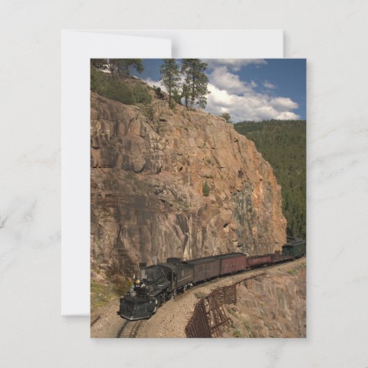 Aanvragen voor stoomtrein op zaterdag kaart (Voorkant)