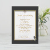 Aanvraging van Sail Ship Kaart (Staand voorkant)