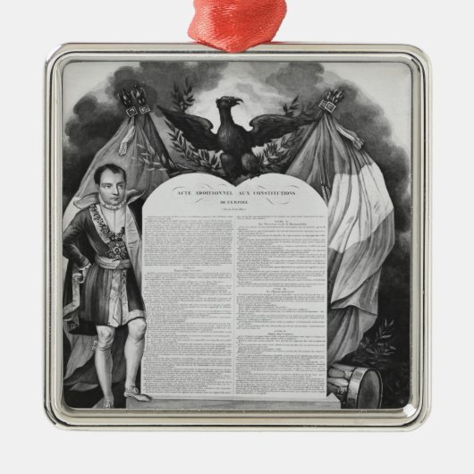 Aanvullend besluit van 22 april 1815 metalen ornament (Voorkant)