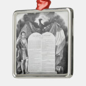 Aanvullend besluit van 22 april 1815 metalen ornament (Links)