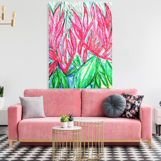 Aanvullend Canvas Afdruk (Insitu (Woonkamer))