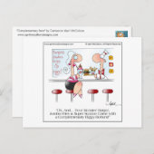 AANVULLEND PUNT door April McCallum Briefkaart (Voorkant / Achterkant)