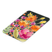 Aanvulling bij het verzamelen - Roze en Oranje blo Magneet (Linkerzijde)