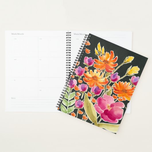 Aanvulling bij het verzamelen - Roze en Oranje blo Planner (Display)