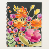 Aanvulling bij het verzamelen - Roze en Oranje blo Planner (Voorkant)