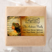 Aanvulling van het etiket van het seizoenadres (Insitu)