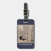 Aanwerving en plaatsing van treinpersoneel op het bagagelabel (Voorkant verticaal)