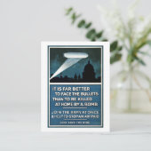 Aanwerving  leger Tweede Wereldoorlog Briefkaart (Staand voorkant)