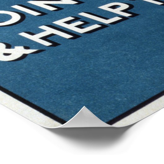 Aanwerving  leger Tweede Wereldoorlog Poster (Hoek)