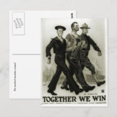 Aanwerving poster 1915 briefkaart (Voorkant / Achterkant)