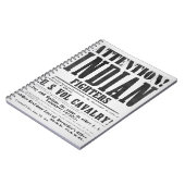 Aanwerving poster voor de Amerikaanse vrijwilliger Notitieboek (Linkerzijde)