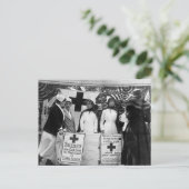 Aanwerving van verpleegsters briefkaart (Staand voorkant)