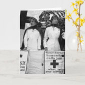 Aanwerving van verpleegsters kaart (Gele Bloem)