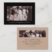 Aanwerving van verpleegsters visitekaartje (Voorkant / Achterkant)