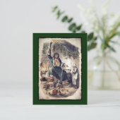 Aanwezig spook van Kerstmis Feestdagenkaart (Staand voorkant)