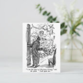 Aanwezige Kerstmis (met tekst) Feestdagenkaart (Staand voorkant)