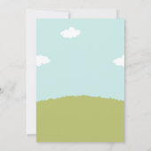 Aanwezige speeldag in parkmeisje kaart (Achterkant)