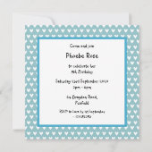 Aanwezige uitnodiging van de partij van de douane (Achterkant)