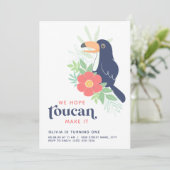 Aanwezige uitnodiging van de Tropische Palm (Staand voorkant)