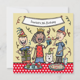 Aanwezige uitnodiging voor kinderen