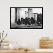 Aanwezigen van de begrafenis van Robert E. Lee 187 Poster (Keuken)