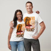 Aanwezigheid boven biceps: T-Rex vertrouwen T-shirt (Unisex)