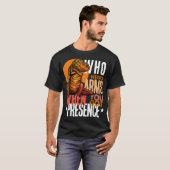 Aanwezigheid Boven Biceps: T-Rex Zelfvertrouwen T-shirt (Voorkant volledig)