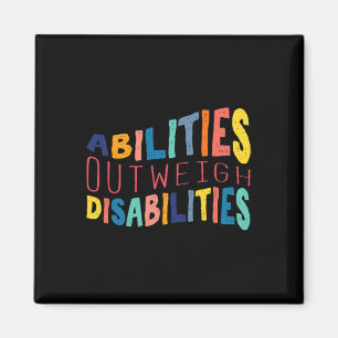 Aanwezigheid boven Gehandicapten Schoolpsychologie Magneet