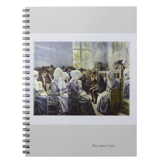 Aanwezigheid in het midden notitieboek (Voorkant)