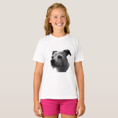Aanwezigheid in Profiel – Parson Russell Terrier T-shirt (Voorkant volledig)