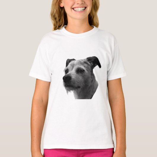 Aanwezigheid in Profiel – Parson Russell Terrier T-shirt (Voorkant)