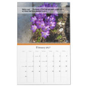 Aanwezigheid met Blooms-agenda Kalender (Feb 2027)