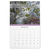 Aanwezigheid met Blooms-agenda Kalender (Jan 2027)